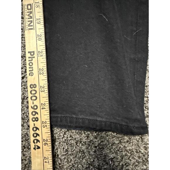 NWT Loft The Slim Woman’s 6/28 High Rise Regular‎ Fit Black Denim 28x25 - Picture 6 of 9